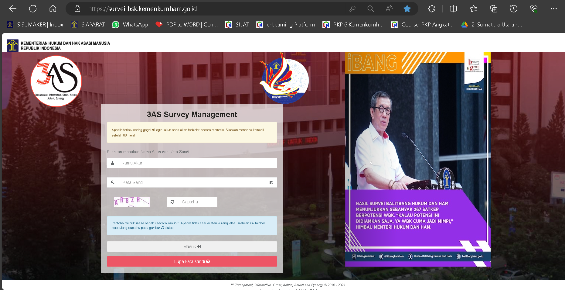 Survei 3AS