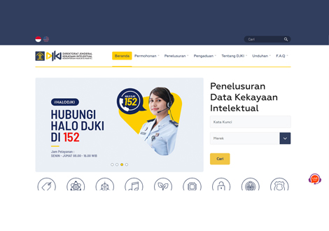 Layanan Kekayaan Intelektual (DGIP)
